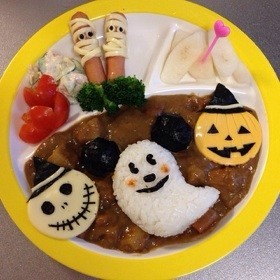 ハロウィン☆カレープレート